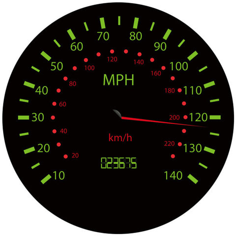 Car Speedo Coasters With Storage Holder