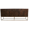 Natural Brooklyn Sideboard Iron & Oak Modern Geometric Chic