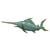 Marlin Fish Geometric Wall Art Metal Wall Hanging