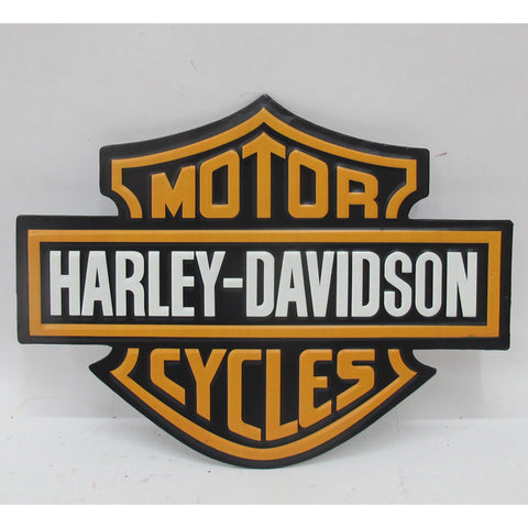 Harley Davidson Motorcycles Nostalgia Logo Motorbike Lovers Wall Art Sign