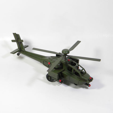 Army Helicopter Model Replica Ornament