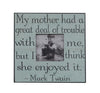 My Mother Wooden Photo Frame - Shabby Chic