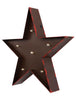 LED Show Lights 3D Metal Star Sign Wall Art Hanging