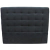 Super King Charly Bedhead Headboard Black Linen