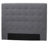 Super King Charly Bedhead Headboard Grey Linen