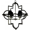Monique Chandelier Dark Nickel Light