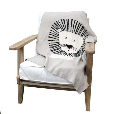I Am a Lion Cotton Nursery / Lounge / Bed Throw