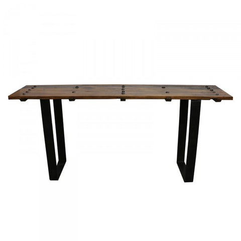 Caracas Rustic Wood Console Table / Hall Table