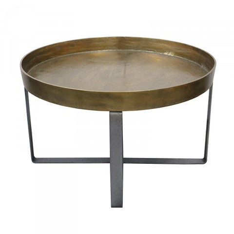 Manhattan Brass Cross Coffee Table