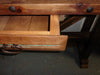 Santa Fe Rustic Chic Wood Console Table / Desk With Drawer & Iron Detail