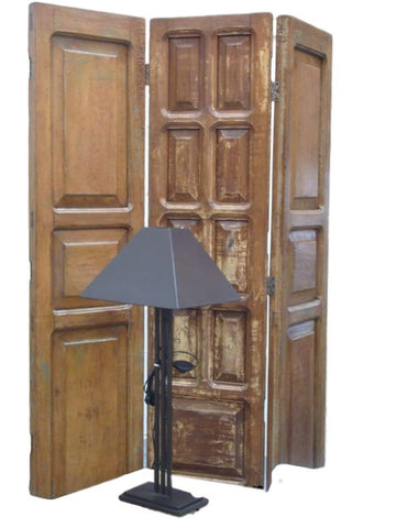 Miguel Original Pair Doors / Room Divider Authentic Rustic Mexican Wood