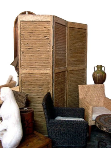 Original Shutter Doors / Room Divider Authentic Rustic Mexican Wood