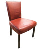 No Arms Bilboa Thick Cut Tan Full Leather Chair