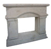 Fireplace Handcarved Solid Stone 1.4m