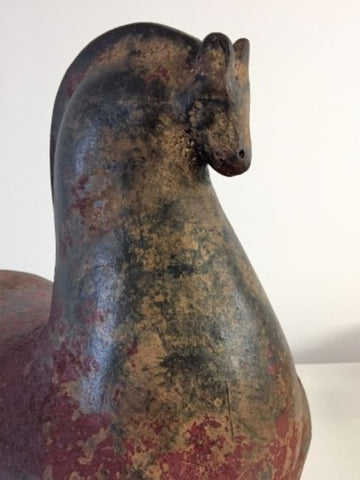 Clay Sculpture Spanish Horse XL Character Piece by Joselo Tirado
