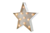 Light Up LED Show Lights 3D Metal Star Wall Art Hanging