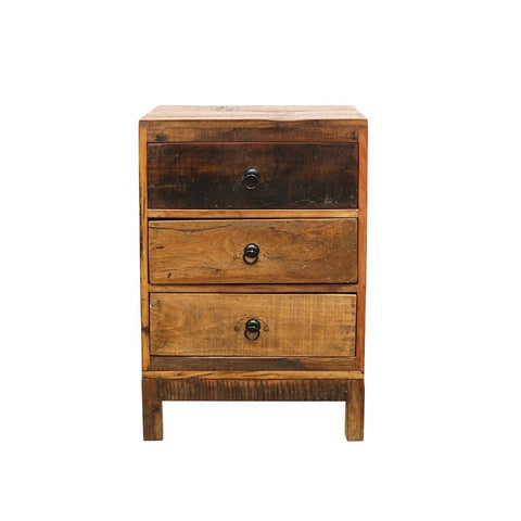 Reclaimed Mango Driftwood Wooden Bedside Table