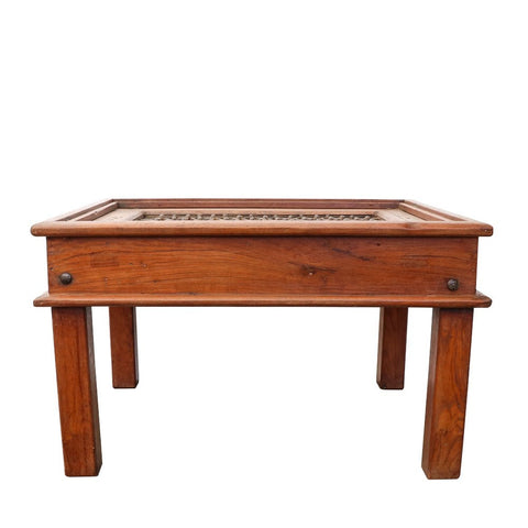 Iron Link & Original Wood Exquisite Rustic Interior Design Coffee Table