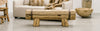 Raw Reclaimed Pine Parq Bench Seat - Handcrafted Rustic Farmhouse Chic