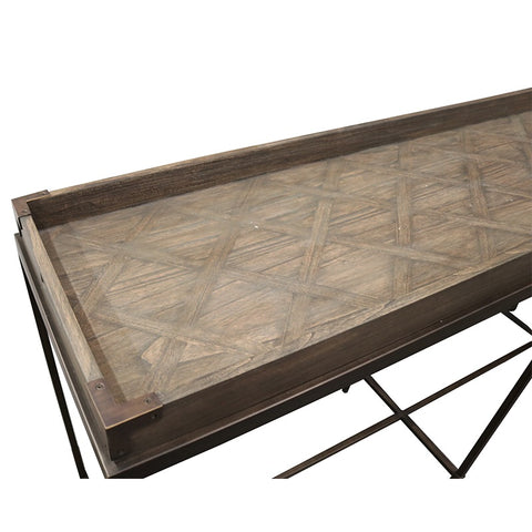 Bogotá Motif Modern Geometric Interior Design Console Table / Hall Table