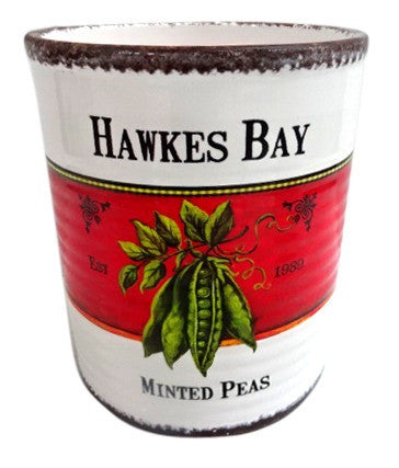Moana Road Ceramic Pot Hawkes Bay Peas Taste of New Zealand