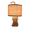 Quirky Elephant Table Lamp Light - Designer Showpiece
