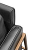 Davie Modern Art Leather Armchair / Occasional Chair