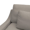 Grey Linen 3.5 Seater Azona Sophisticated Comfort Sofa / Lounge