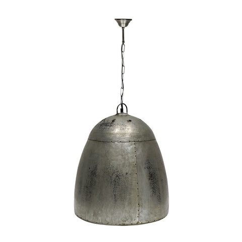 Rustic Steel Liverpool Drum Lightshade Pendant Light - Large