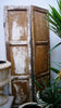 Original White Wash Pair of Doors / Room Divider / Headboard Authentic Rustic Mexican Wood