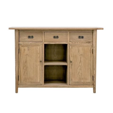 Vaasa Modern Contemporary American Oak Buffet / Sideboard Cabinet