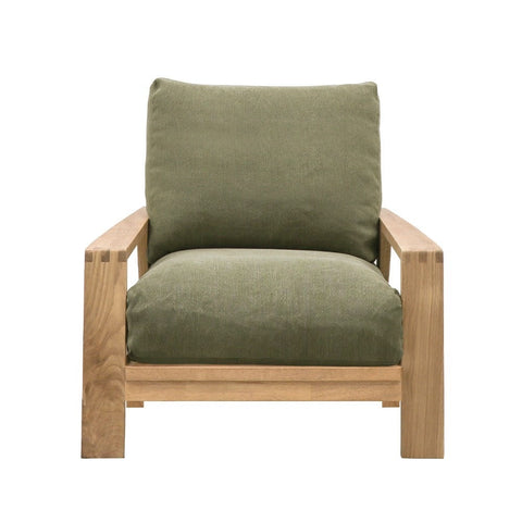Laid Back Modern Cassel Armchair / Occasional Chair - Khaki