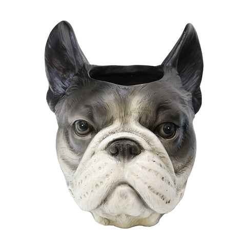 French Bulldog Vase Gorgeous Decorative Display Ornament