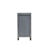 Shabby Chic Grey Oriental 4 Door Sideboard / Hutch