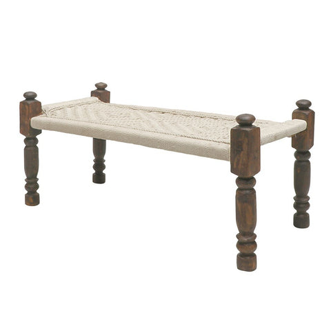 Original Charpoy Woven Daybed / Bench - Short