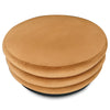 Ring Gold Velvet Modern Luxury Coffee Table / Ottoman