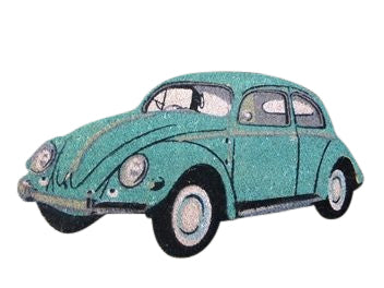 VW Beetle Car Lovers Coir Door Mat