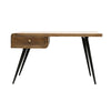 Retro Geometric Wooden Writing Desk / Console Table / Hall Table