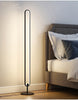 Camden LED Modern Geometric Minimalist Floor Lamp Light