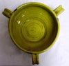 Mexican Handmade Ceramic Tripoli Bowl For Salads or Decoration (Lime)