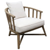 Santana Artistic Modern Abstract Lounge Chair / Occasional Chair Armchair