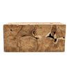 Crusoe Salvaged Teak Root Coffee Table Slab - Modern Rustic Chic Design