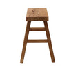 Porto Rectangle Stool / Side Table Recycled Teak - Handcrafted Indoor / Outdoor Chic