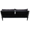 Manly 3 Seater Black Oak & Cotton Sofa / Lounge