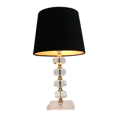 Elegant Crystal Lament Table Lamp Light