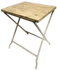 Industrial Table Villa Rustic Chic Wood Slat Table