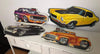 Black Embossed Chevelle Hot Wheels Wall Art Sign