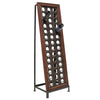 Rustic Industrial Metal Riddling Rack - Perfect Storage For Wine Inside Cellar or Butler’s Pantry
