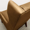Hanover Tan Leather High Back Occasional Chair Armchair