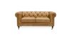Stanhope Chesterfield Luxury Camel Leather Sofa / Lounge